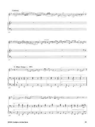 Spotlights On The Bass Clarinet - Jan Hadermann - Partition